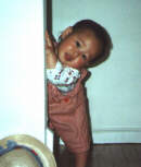 'Sangha, can't you be any cuter than that?!?' (10� months)
